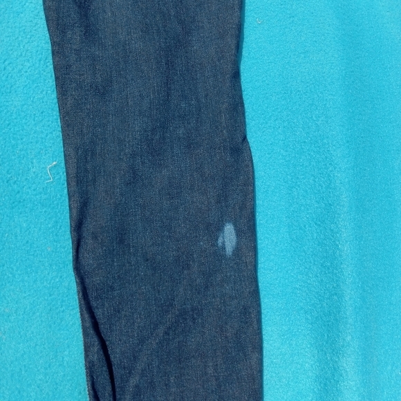 American Eagle Curvy Highest Rise Jegging Women's Distressed Dark Denim Sz 8 - Picture 8 of 8